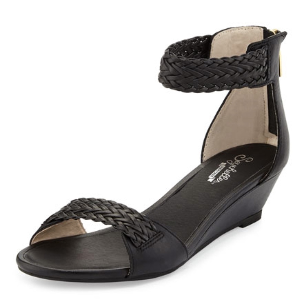 SEYCHELLES ANKLE WEDGE WOVEN SANDAL